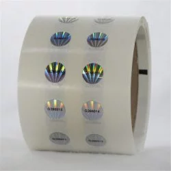 3D holograma etiketak