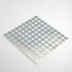 CCHLPC020 10ml hologram steroid vial label