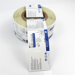 CCPES085 transparent cosmetic label