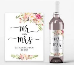 CCWLW100 self adhesive sticker label for wine bottle