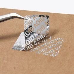 Custom printing void sticker bag sheet kiss cut sticker 6