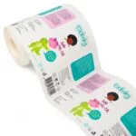 Sérsniðin prentun vatnsheldur límmiði með vinyl body lotion merkimiða