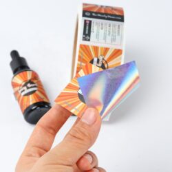 Adhesivos de transferencia personalizados para botellas de unhas, etiquetas para botellas de brillo de labios, adhesivos de vinilo 4