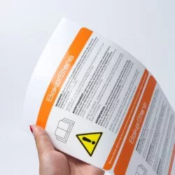 Персонализирани водоустойчиви стикери за етикети с голям етикет от винил 4
