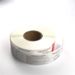 Direct thermal paper label