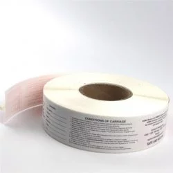 Zuzeneko paper termikoaren etiketa