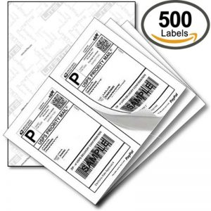 CCUSS050 8,5 x 11 amerikanske standard ekspresforsendelsesetiketter