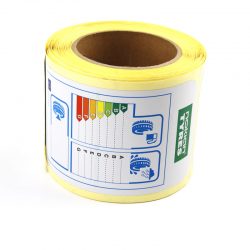 Etiketter af vinylmaterialer