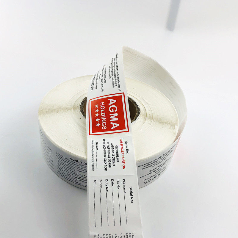 etiketa od papirnog materijala